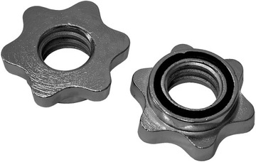 ХРОМИРОВАННАЯ ГАЙКА-ЗАЖИМ 2 ШТ. 25 мм