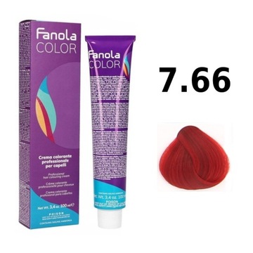 FANOLA CREMA COLORE 100ml farba do włosów nr 7.66