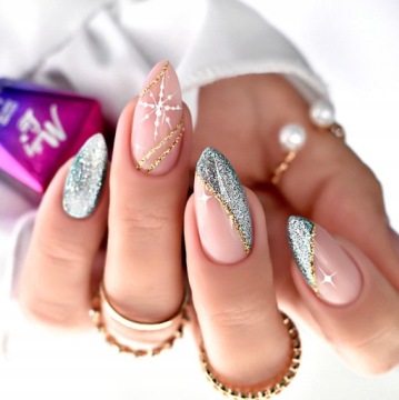 УФ люминесцентная наклейка для ногтей CY-43