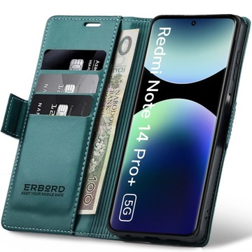 ETUI Z KLAPKĄ DO XIAOMI REDMI NOTE 14 PRO 5G / PRO+ 5G / POCO X7 5G FUTERAŁ