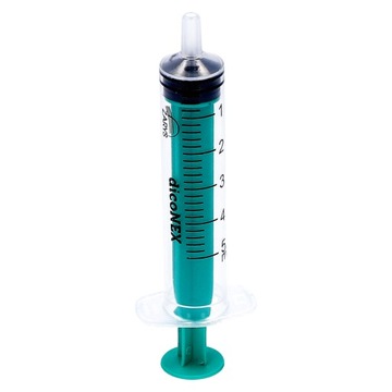 Strzykawka strzykawki 5 ml 3-częściowa Luer dicoNEX 100 sztuk