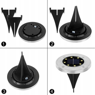 Солнечные лампы LED16 Garden Inrun Ground 4 шт.
