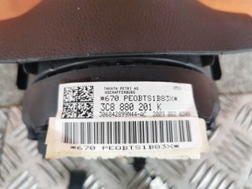 AIRBAG VW PASSAT B7 CC GOLF VI OE 3C8880201K