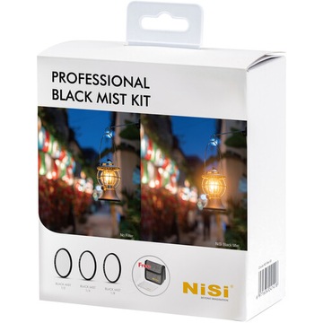 NiSi Professional Black Mist Kit 72mm Zestaw trzech filtrów 1/2, 1/4, 1/8