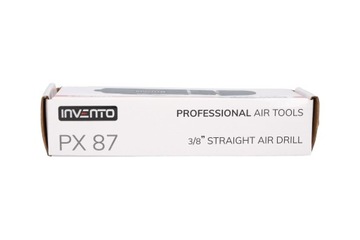 INVENTO Пневматическая шлифовальная машина PX87, прямая 1/4 дюйма, 10 мм, 2500 об/мин.