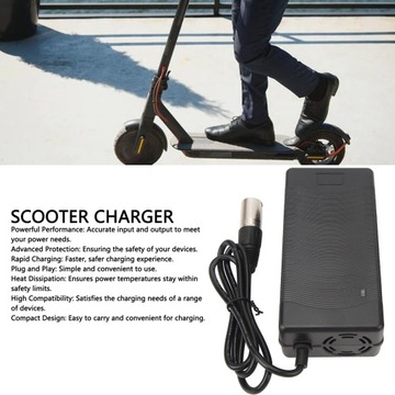 ЗАРЯДНОЕ УСТРОЙСТВО XLR ДЛЯ ЭЛЕКТРИЧЕСКОГО ВЕЛОСИПЕДА ЗАРЯДНОЕ УСТРОЙСТВО ДЛЯ БЫСТРОЙ ЗАРЯДКИ 42 В 4 А