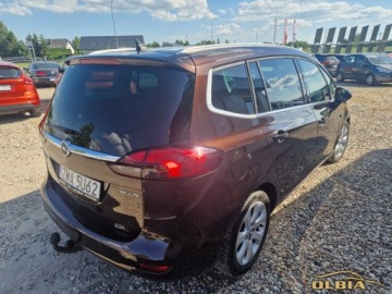 Opel Zafira C Tourer 1.4 Turbo ECOTEC 120KM 2012 Opel Zafira 1.4T 120KM 7-OS Navi Super Stan Zarejestrowana 1.4 Benzyna, zdjęcie 11
