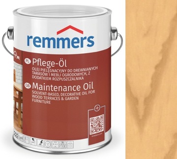 REMMERS PFLEGE-OL OLEJ DO TARASU 5L BEZBARWNY
