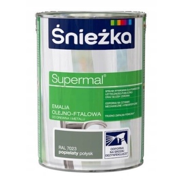 Supermal 0.8L szary jasny