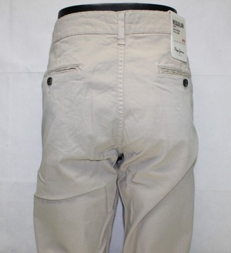 Pepe Jeans Chino spodnie męskie PM210564C342 Regular - oryginalne - W36/L32