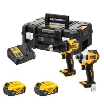 Комбо 2 DCD709 DCF809 2x5 Ач 18 В DEWALT DCK2062P2T