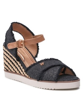 WRANGLER Espadryle Maiorca Cross WL21700A Black/Pe