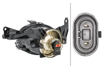 2X SVĚTLA MLHOVKOVÉ HALOGEN HELLA L+P DO OPEL CORSA D