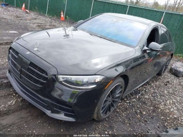 Mercedes Klasa S W223/V223 2022 Mercedes-Benz Klasa S 580 4Matic 2022 4.0l 4.0 Benzyna 496KM, zdjęcie 1