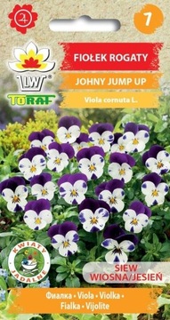 Fiołek rogaty trójbarwny Johny Jump Up- 0,3g TORAF