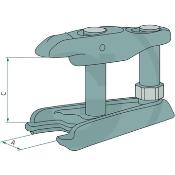 KS Tools 450.0070 Uniwers. sciagacz do przegubów kulowych, 32mm