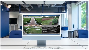 TUYA УМНАЯ НАРУЖНАЯ WIFI КАМЕРА 8 Мп ЗУМ 4K ОБНАРУЖЕНИЕ ЧЕРНОЕ UHD ПРИЛОЖЕНИЕ
