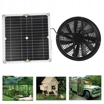 WENTYLATOR PANEL SOLARNY 100W 12V 2A SŁONECZNY