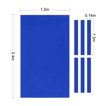 Фетровая скатерть премиум-класса 7 футов/8 футов для бильярдного стола