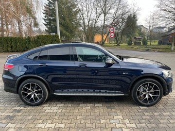 Mercedes GLC 2022 Mercedes-Benz GLC COUPE 43 AMG 4MATIC 390KM Polski Salon FAKTURA VAT 23%, zdjęcie 3