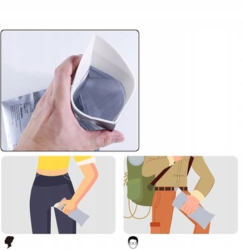 ПОРТАТИВНЫЙ ОДНОРАЗОВЫЙ МЕШОК ДЛЯ МОЧИ 12 шт.