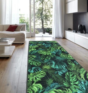 CHODNIK LIŚCIE 67cm ANTYPOŚLIZGOWY - MONSTERA