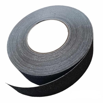 СУПЕР ПРОЧНАЯ ПРОТИВОСКОЛЬЗЯЩАЯ ЛЕСТНИЦА ЧЕРНАЯ, ДЛИНА 50 мм x 5 м