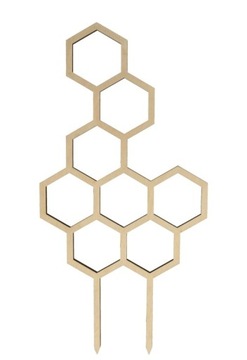 PODPÓRKA PERGOLA DREWNIANA DO KWIATKÓW 28 CM