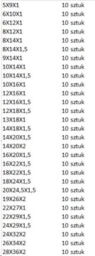 Набор из 300 медных шайб Magma.