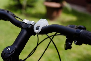 Комплект передних и задних фонарей KELLYS TWINS, силикон zi