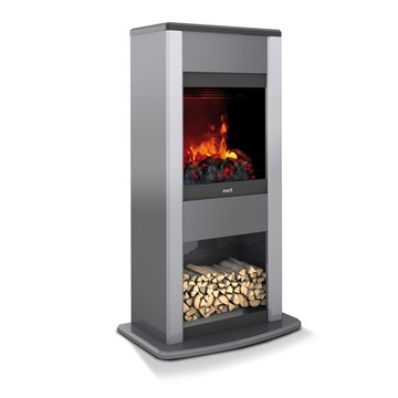 Kominek elektryczny z funkcją grzewczą EWT Dimplex 3D Cubic