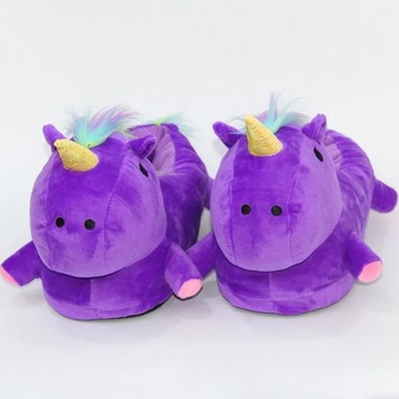 МУЖСКИЕ ТЕПЛЫЕ, МЯГКИЕ ТАПОЧКИ С ЕДИНОРОГОМ