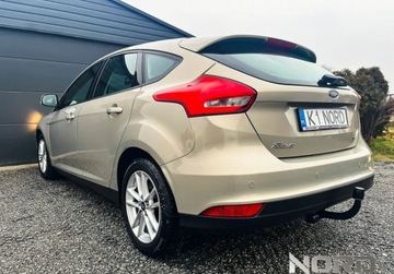 Ford Focus III Sedan Facelifting 1.0 EcoBoost 100KM 2015 Ford Focus Bezwypadkowy, Oryginalny przebieg, FV23,LeasingKredytowanie, gw, zdjęcie 6