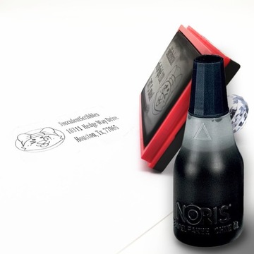 Штемпельные чернила Noris Standard, 25 мл, черные