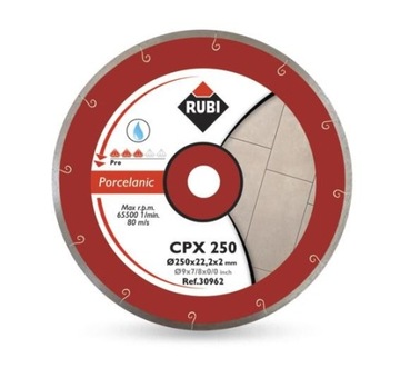 RUBI TARCZA DIAMENTOWA CPX DO GRESU PORCELANOWEGO