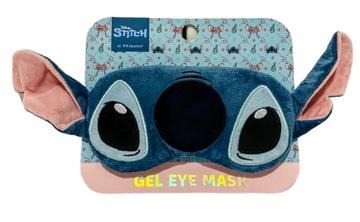 DISNEY żelowa welurowa maska opaska na oczy do spania STITCH