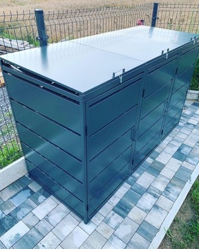 КОРПУС, МУСОРНЫЙ БАК КОНСТРУКЦИЯ 120Л. Сталь.