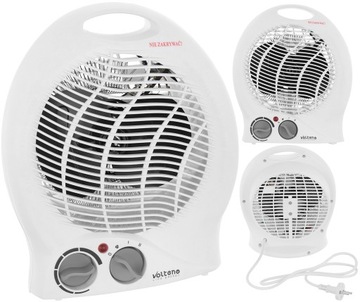 FARELKA GRZEJNIK ELEKTRYCZNY TERMOWENTYLATOR 2000W 3 POZIOMY Z TERMOSTATEM