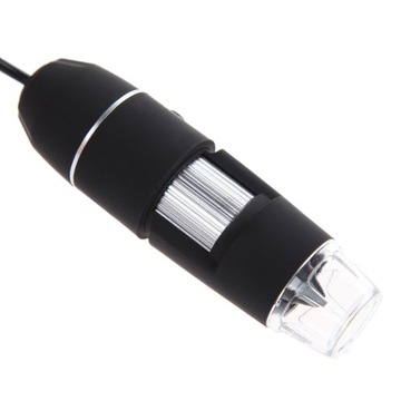 Цифровой USB-микроскоп 1000X 8-СВЕТОДИОДНАЯ УВЕЛИЧИТЕЛЬНАЯ КАМЕРА + ГОРЯЧИЙ ПОДЪЕМНИК (ЧЕРНЫЙ)