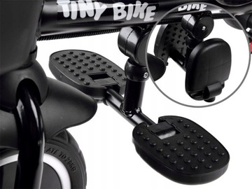 Трехколесный велосипед с навесом, поворотный, ремни на 360°, тормоз, колеса из этиленвинилацетата, бирюзовый