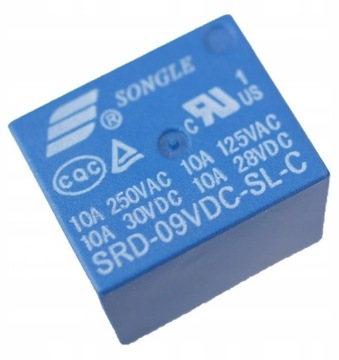 Przekaźnik SRD-09VDC-SL-C 10A 250V 9V