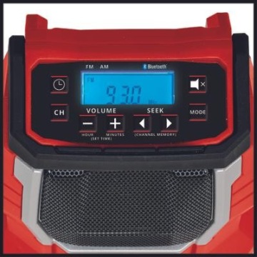 СТРОИТЕЛЬНАЯ РАДИОСТАНЦИЯ EINHELL TC-AR 18LI SOLO BLUETOOTH