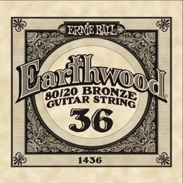 Ernie Ball Earthwood 1436 80/20 Bronze Acoustic Guitar Single 36