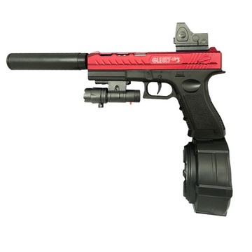 Zabawkowy pistolet samopowtarzalny glock z elektryczną kulą wodną