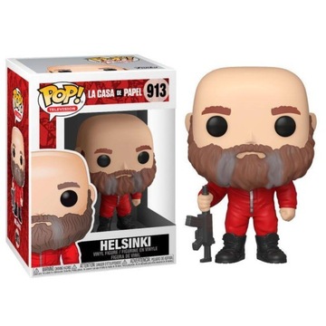 Figurka Funko Pop! La Casa de Papel Helsinki 913 DOM Z PAPIERU MONEY HEIST