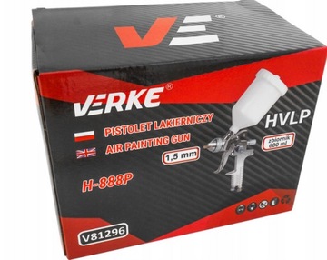 ПОКРАСОЧНЫЙ ПИСТОЛЕТ ДЛЯ ПОКРАСКИ HVLP, СОПЛА 1,5 мм