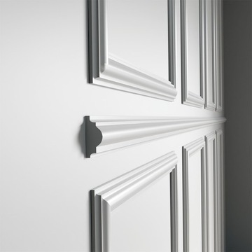 Listwa ścienna dekoracyjna SL04 - 4cm Twarda