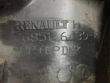 Dacia Duster НАКЛАДКА НА КРЫЛО ЛЕВАЯ