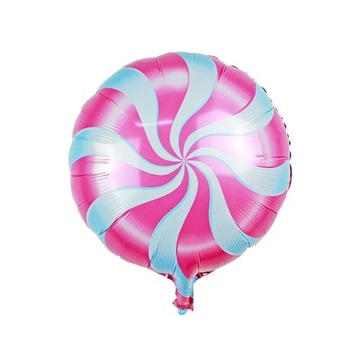 1pc 18Inch Windmill Lollipop Aluminum Foil Balloon Candy Pink Donut Baby