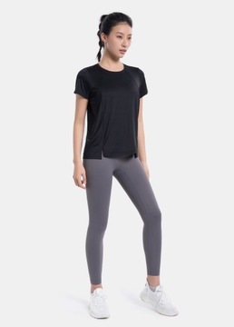 Спортивная футболка для йоги с короткими рукавами